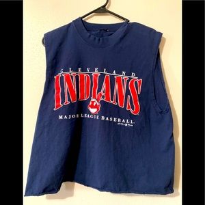 Vintage Cleveland Indians Crop Tank